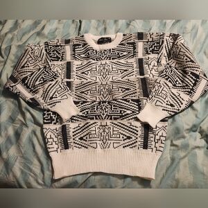 Vintage Abou Ras Men's Sweaters Size Medium‎ Made In Korea
